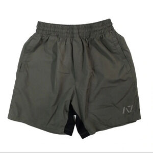 SH206 Mens A7 Athletic Elastic Band Workout Shorts XS